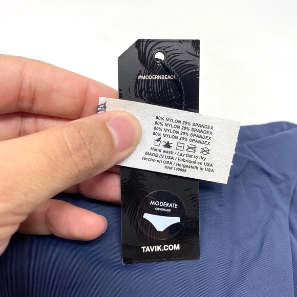 Tavik Womens JAX Swim Bottom ONLY in Ombre Blue String Bikini Large - Picture 7 of 9